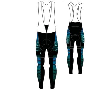 Lange wielerbroek met zeem